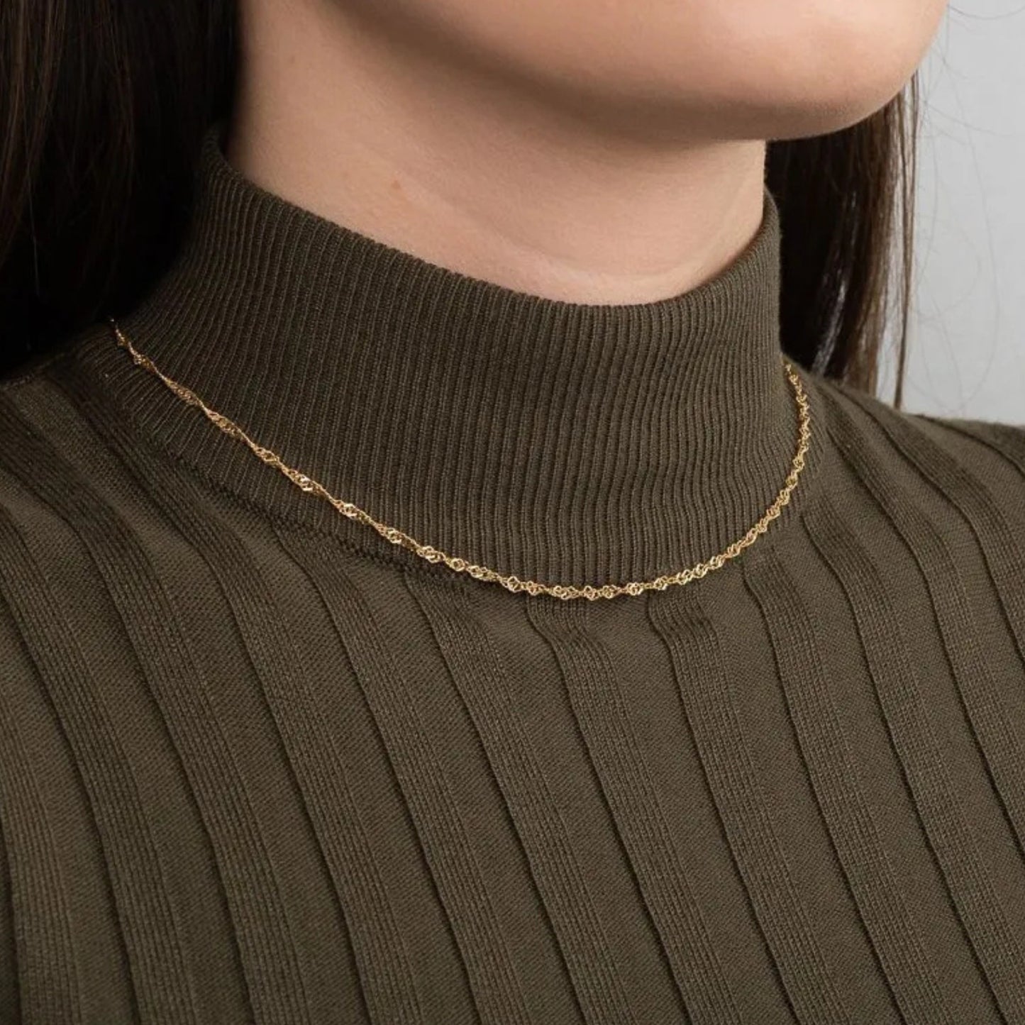 Corrente em ouro amarelo 18K-750