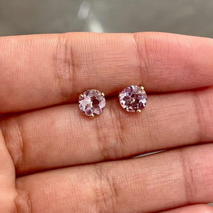 Brinco Satori em Ouro Amarelo 18K, com ametista