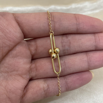 Pulseira Aurum Loop em Ouro Amarelo 18k-750