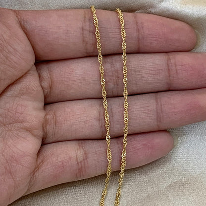 Corrente em ouro amarelo 18K-750