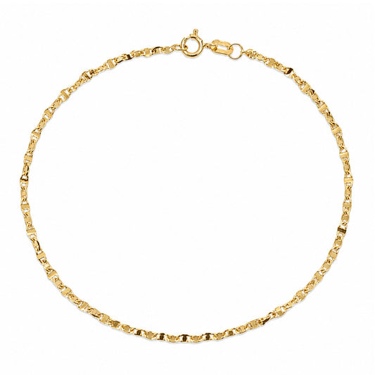 Pulseira Coffee em Ouro Amarelo 18k