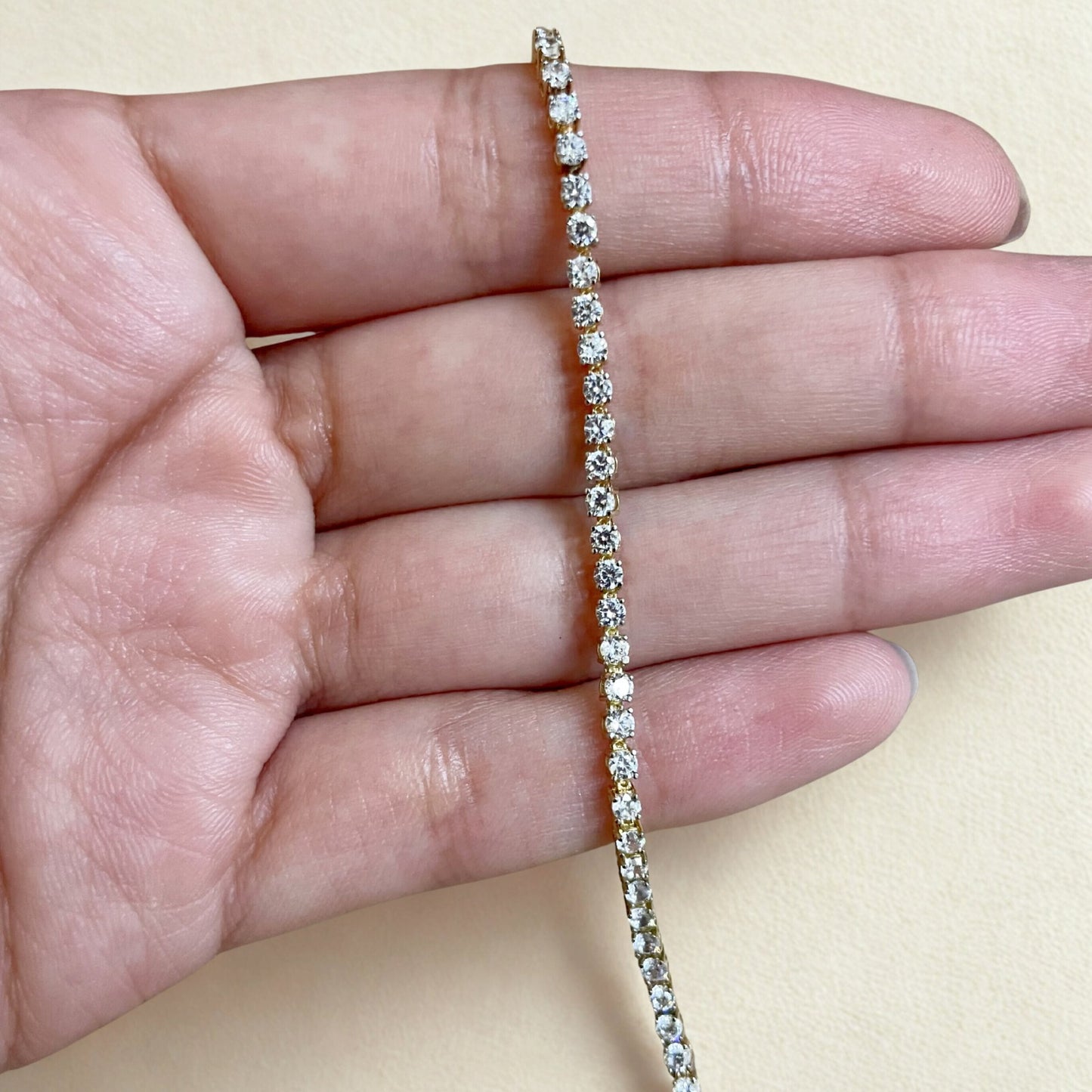 Pulseira Riviera em Ouro Amarelo 18K-750