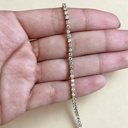 Pulseira Riviera em Ouro Amarelo 18K-750