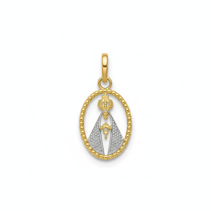 Pingente Nossa Senhora em Ouro Amarelo 18K-750