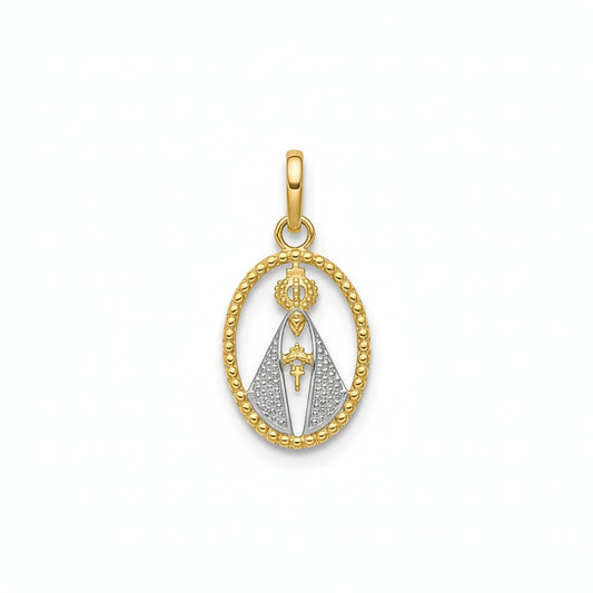 Pingente Nossa Senhora em Ouro Amarelo 18K-750