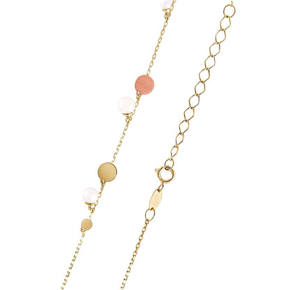 Gargantilha em ouro amarelo e Rosê 18K - Coleção Óra