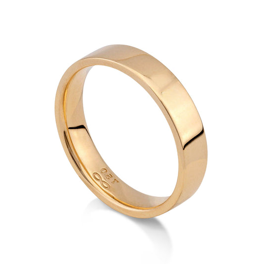 Aliança em Ouro 18K Luz do Amor ALMW795/0002