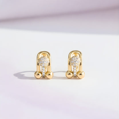 Brinco Argola Aurum em Ouro Amarelo 18k, 10mm