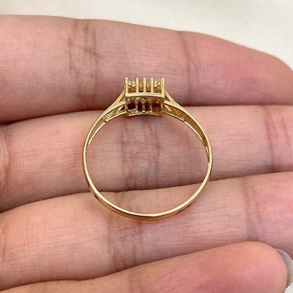 Anel Dream em Ouro Amarelo 18K-750, com zircônias