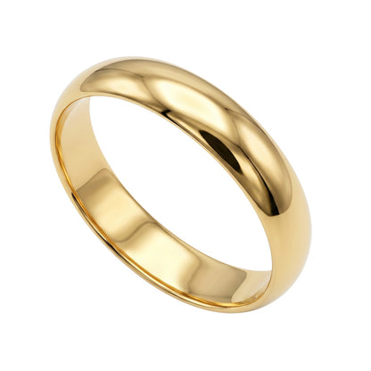 Aliança Tradizione em Ouro Amarelo 18K