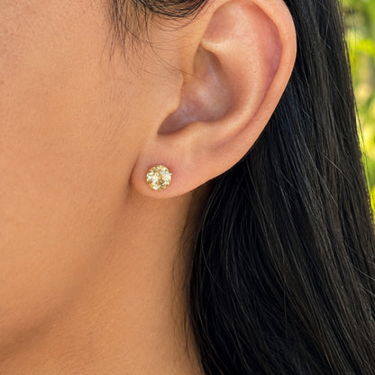 Conjunto Vivence em Ouro Amarelo 18K-750, com Green Gold