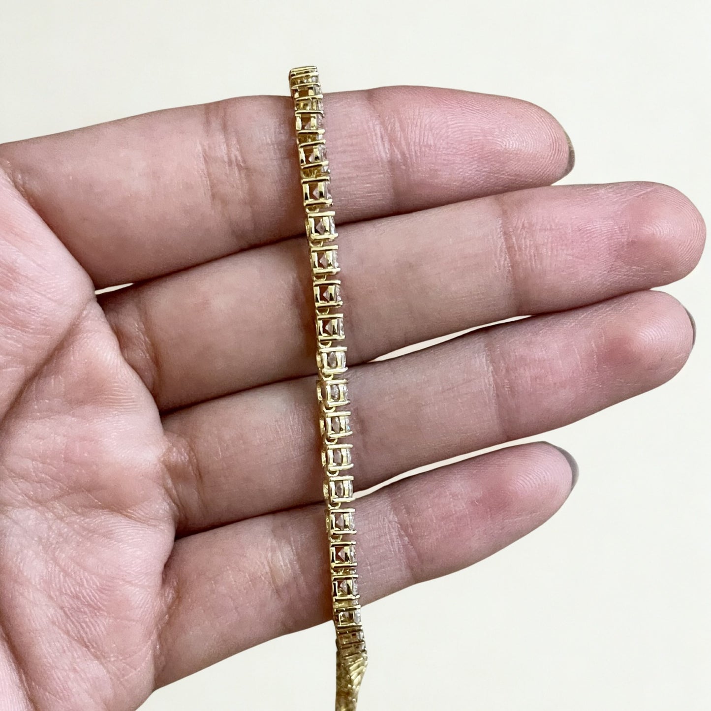 Pulseira Riviera em Ouro Amarelo 18K-750