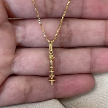 Pingente Oxalá - Coleção Orixás em Ouro 18k-750
