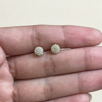 Brinco Esplendor em Ouro Amarelo 18K-750, com zircônias