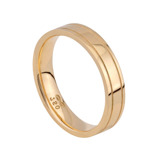 Aliança em Ouro 18K Harmonia Preciosa ALMW901/0002