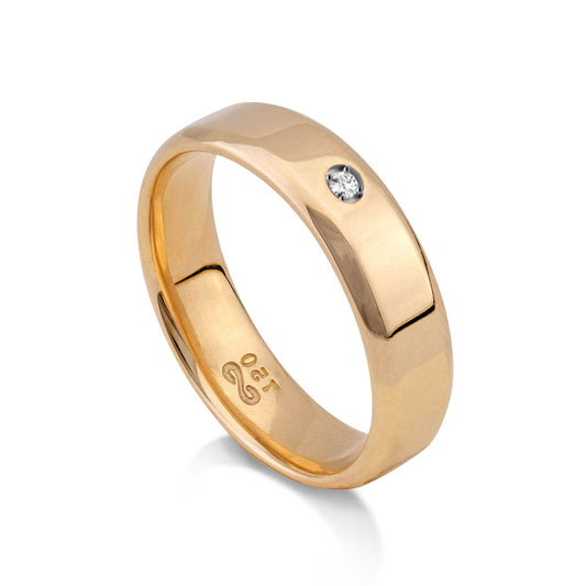 Aliança em Ouro 18K Laços do Amor AFNW893/0001