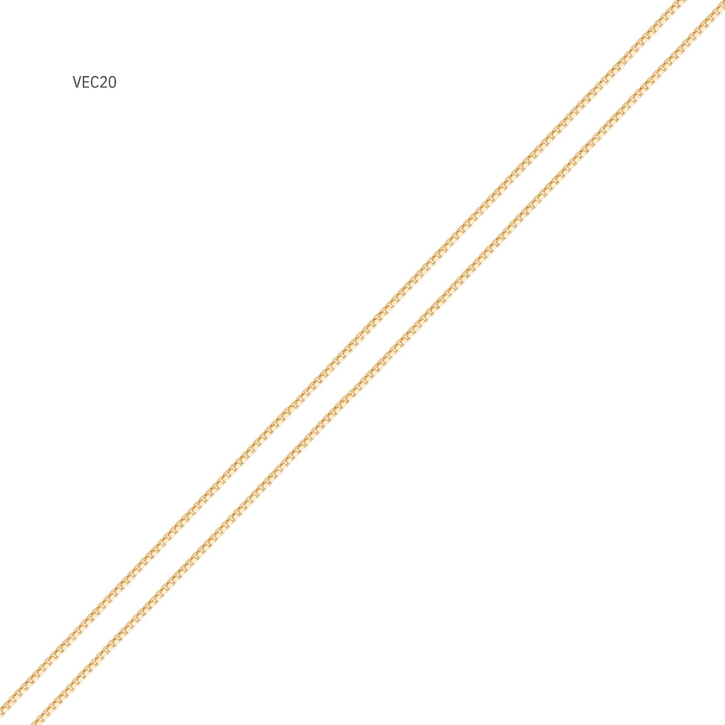 Corrente Veneziana VEC20 em Ouro Amarelo 18K-750