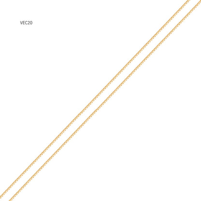 Corrente Veneziana VEC20 em Ouro Amarelo 18K-750
