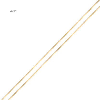Corrente Veneziana VEC25 em Ouro Amarelo 18K-750