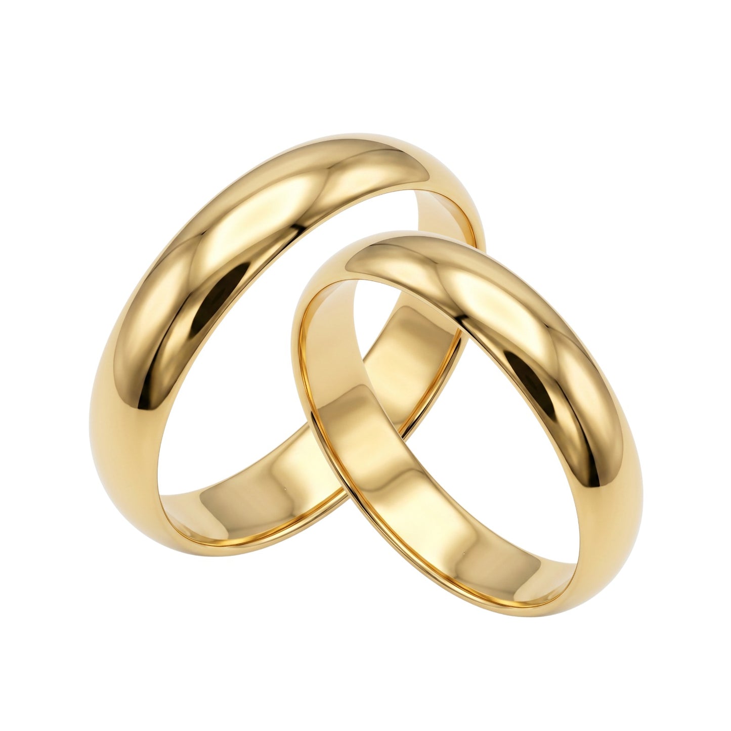 Aliança Tradizione em Ouro Amarelo 18K