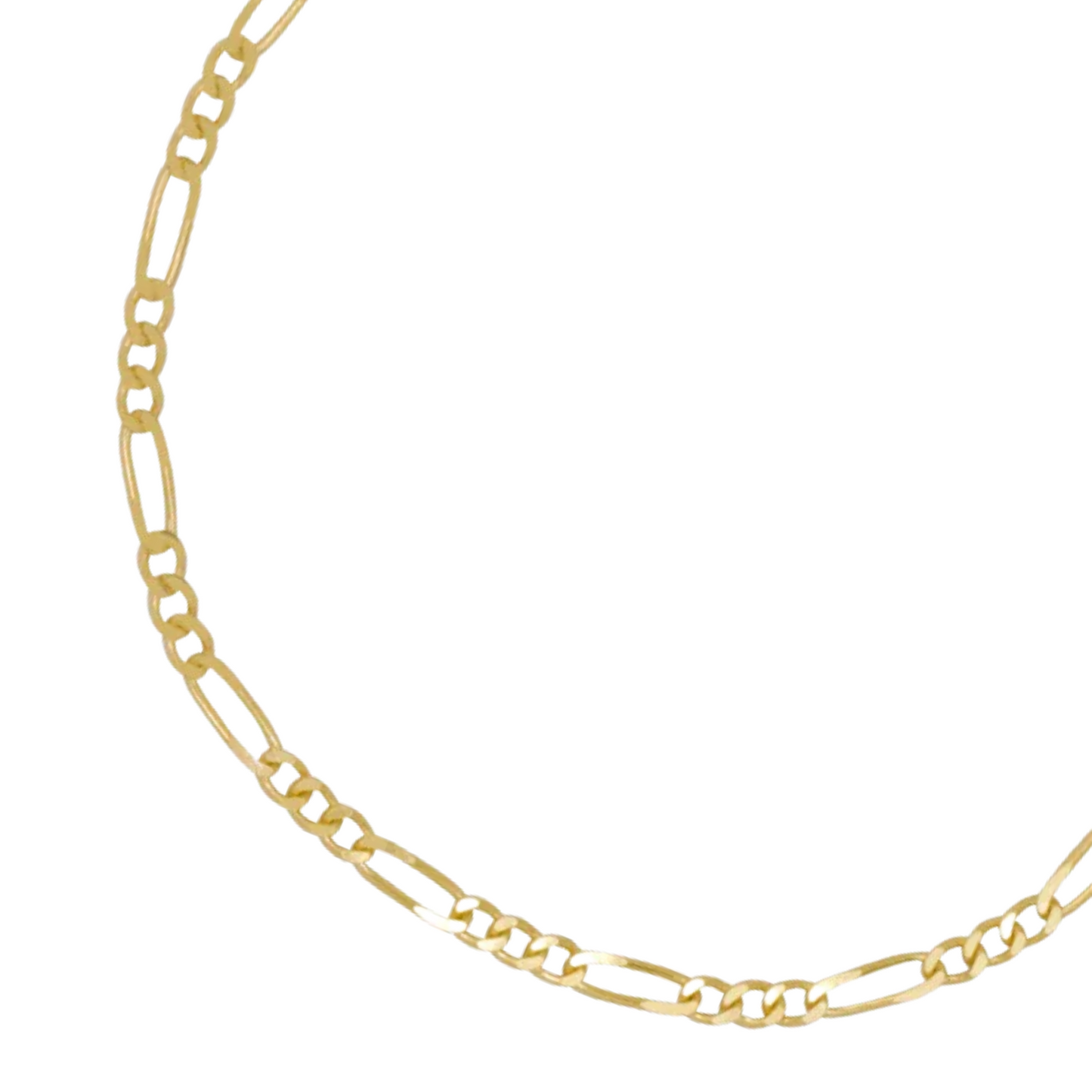 Pulseira Alternada 3×1 fio 60 em Ouro Amarelo 18K