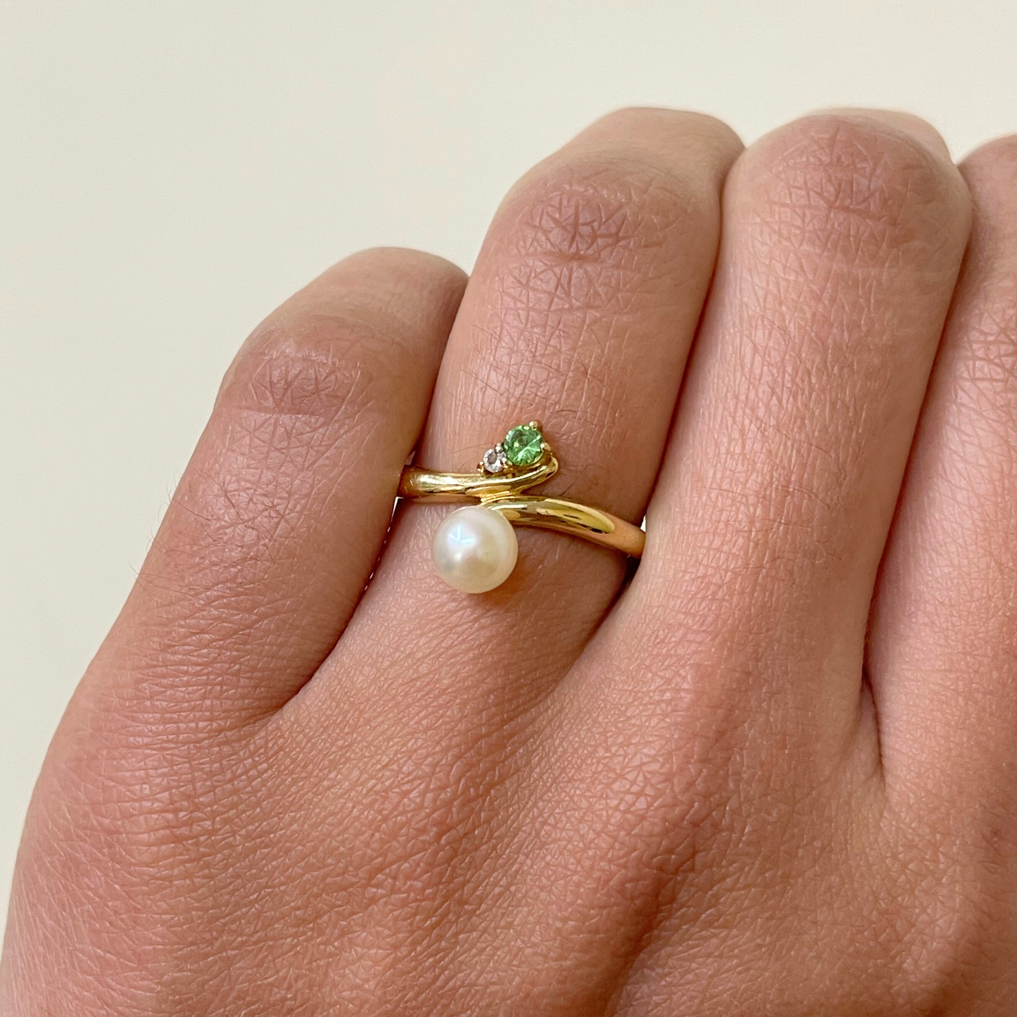 Anel Ouro Amarelo 18K – Coleção Aconchego A1278