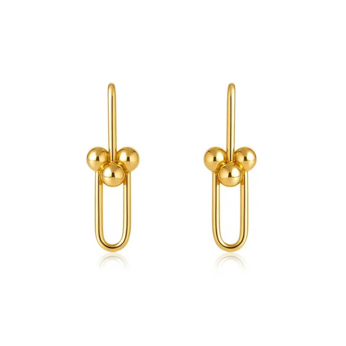Brinco Aurum Loop em Ouro Amarelo 18k-750