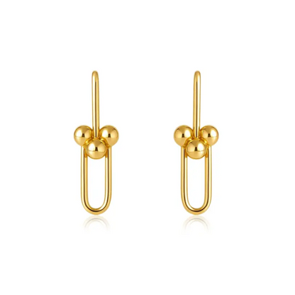 Brinco Aurum Loop em Ouro Amarelo 18k-750