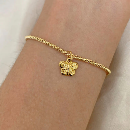 Pingente Borboleta em Ouro Amarelo 18K-750