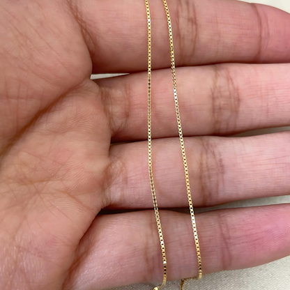 Corrente Veneziana Fio 27 em Ouro Amarelo 18K-750