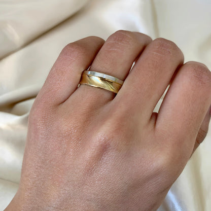 Aliança Destiny em Ouro 18k - 750