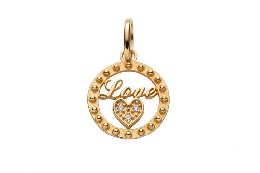 Pingente Love S2 em Ouro amarelo 18K