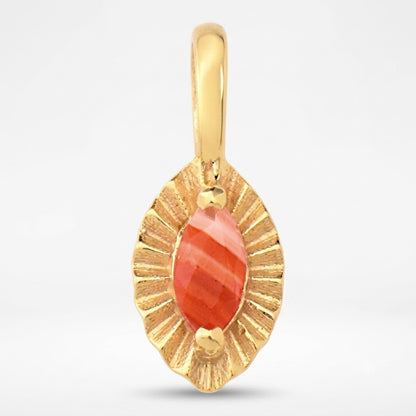 Pingente Navete em Ouro amarelo 18K