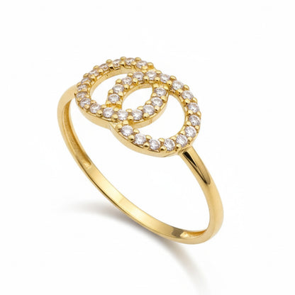 Anel Legame em Ouro Amarelo 18K-750