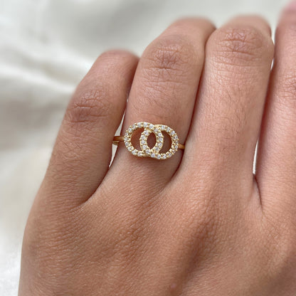 Anel Legame em Ouro Amarelo 18K-750