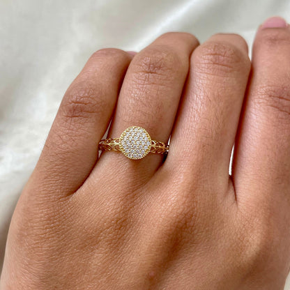 Anel Ciel em Ouro Amarelo 18K-750