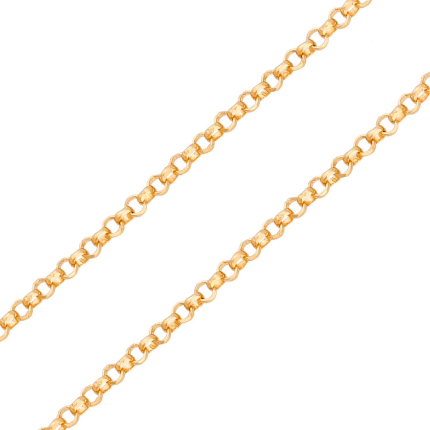 Corrente Elo Português EP50 em Ouro Amarelo 18K, 45cm