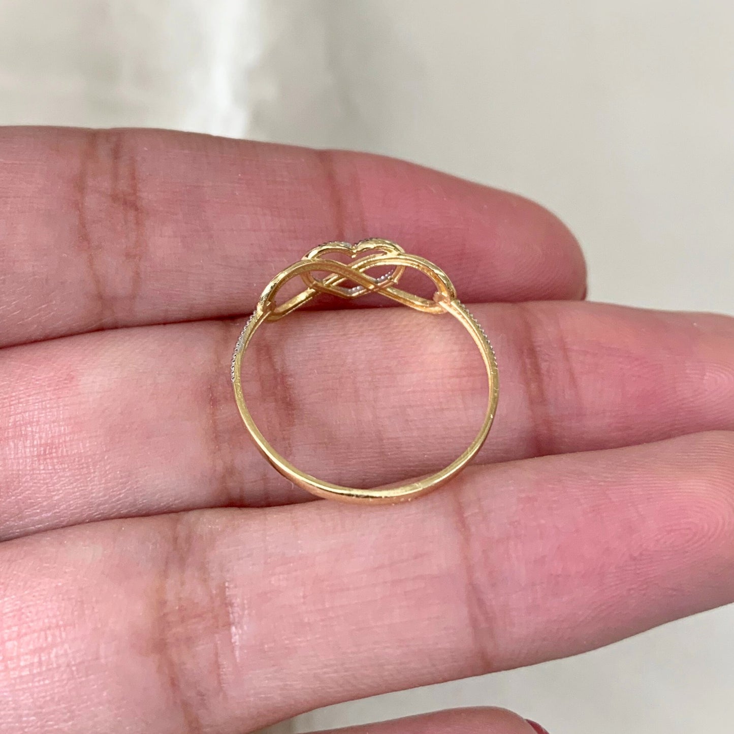 Anel Amore Infinito em Ouro 18K-750