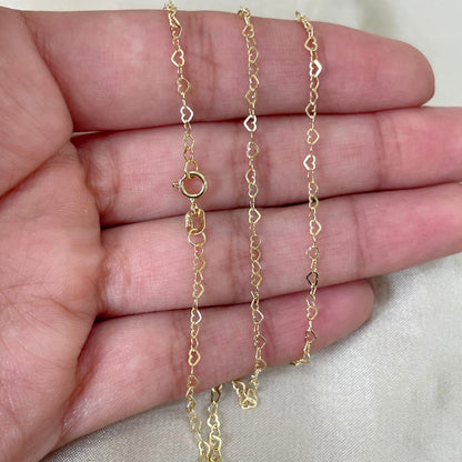 Corrente Love LOV30 em Ouro Amarelo 18K-750