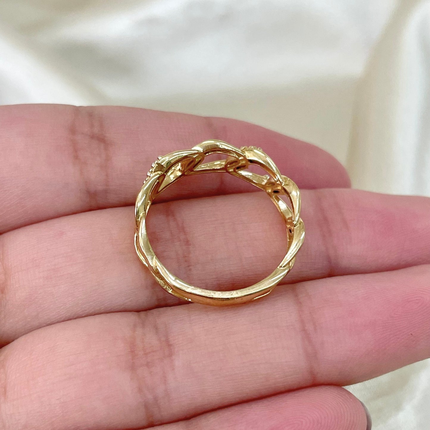Anel Magno Grumet em Ouro Amarelo 18K-750
