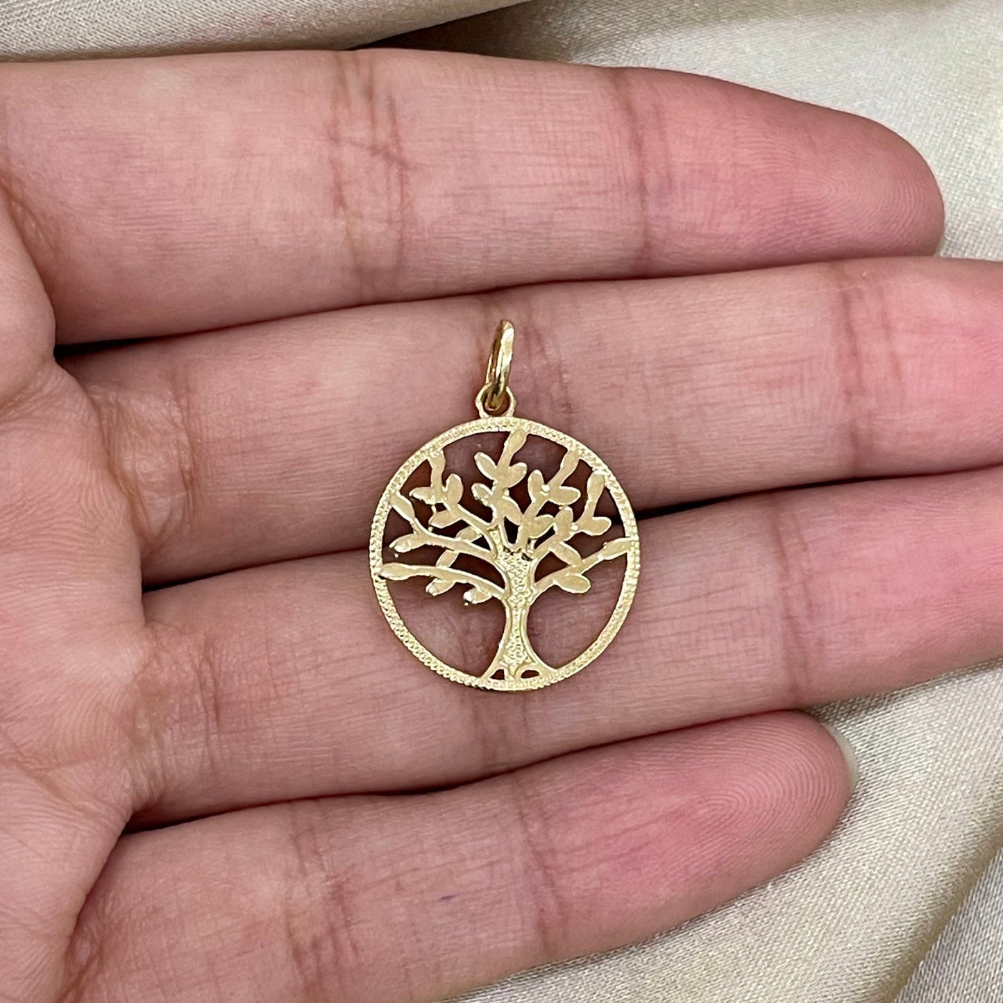 Pingente Árvore da Vida em Ouro Amarelo 18K