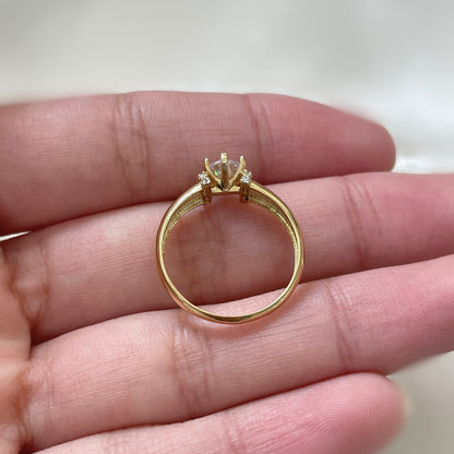 Anel Étoile em Ouro Amarelo 18K-750