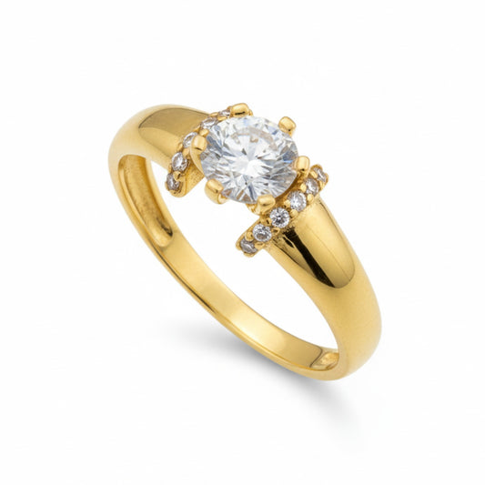 Anel Étoile em Ouro Amarelo 18K-750