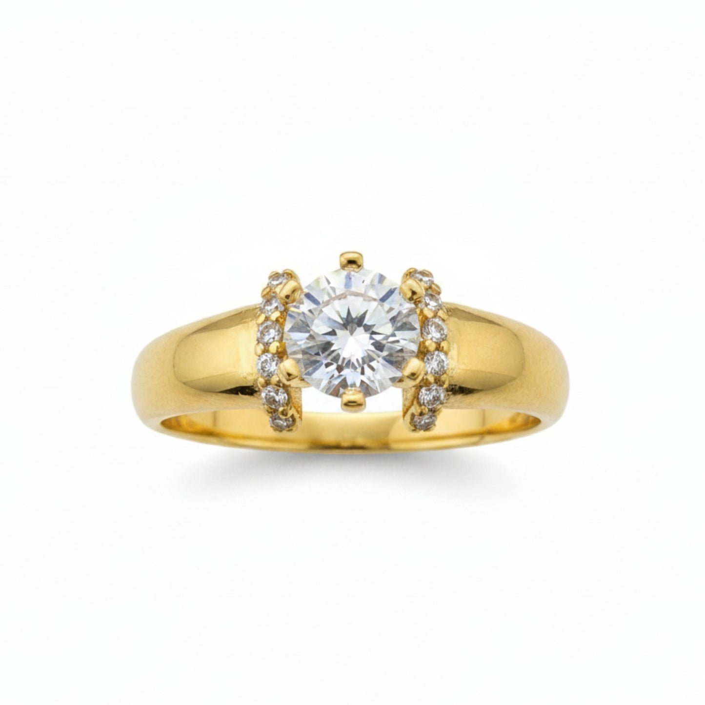 Anel Étoile em Ouro Amarelo 18K-750