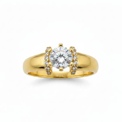Anel Étoile em Ouro Amarelo 18K-750