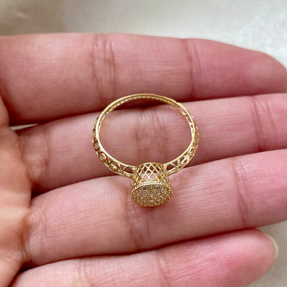 Anel Ciel em Ouro Amarelo 18K-750