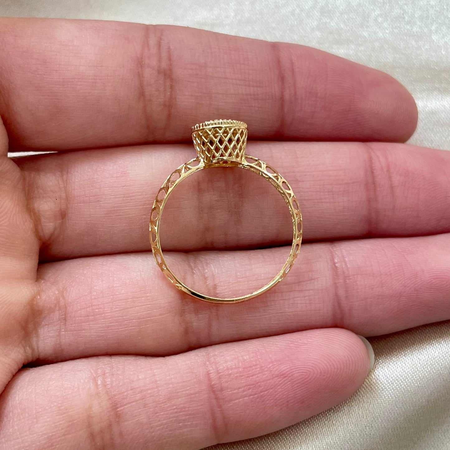 Anel Ciel em Ouro Amarelo 18K-750