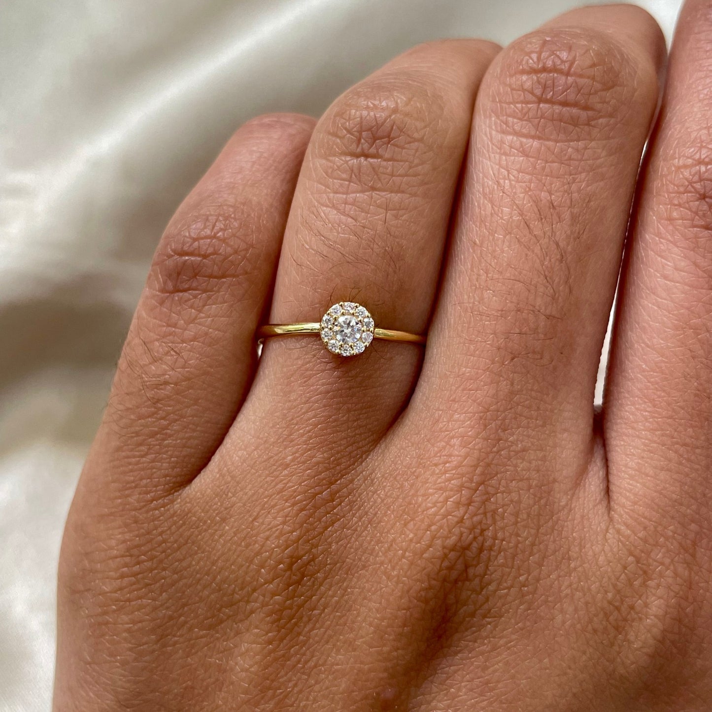Anel Blanche em Ouro Amarelo 18K-750