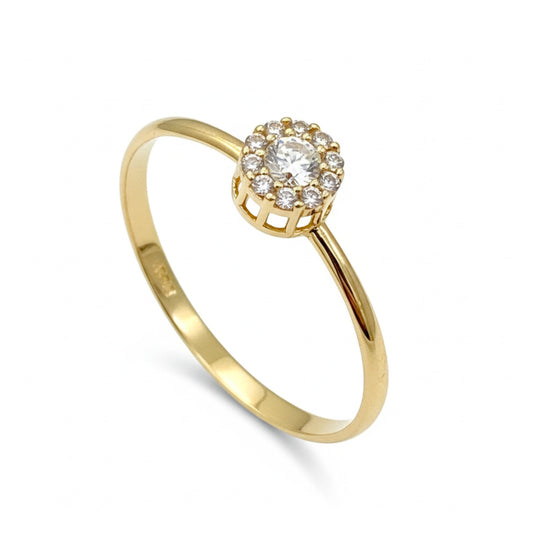 Anel Blanche em Ouro Amarelo 18K-750