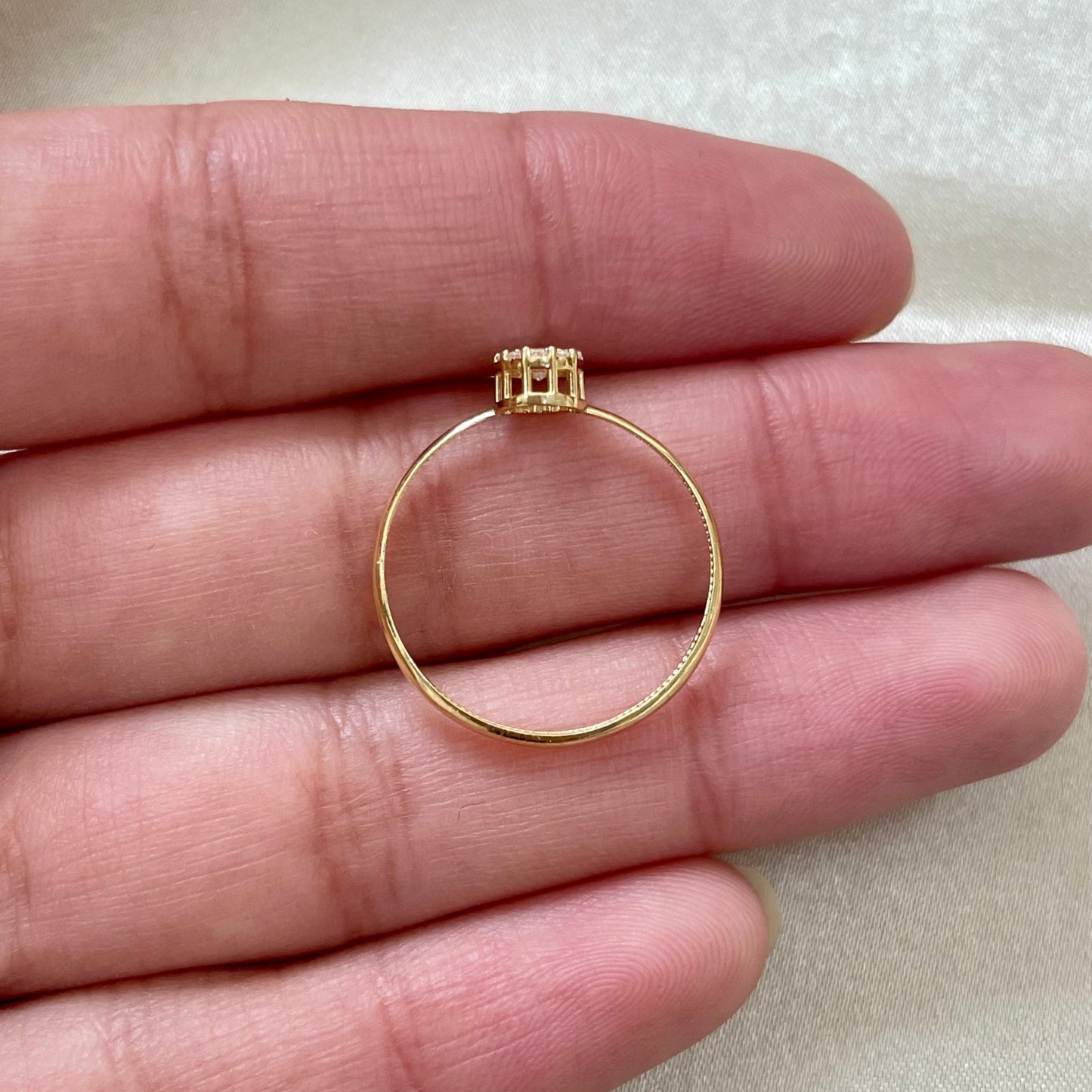 Anel Blanche em Ouro Amarelo 18K-750